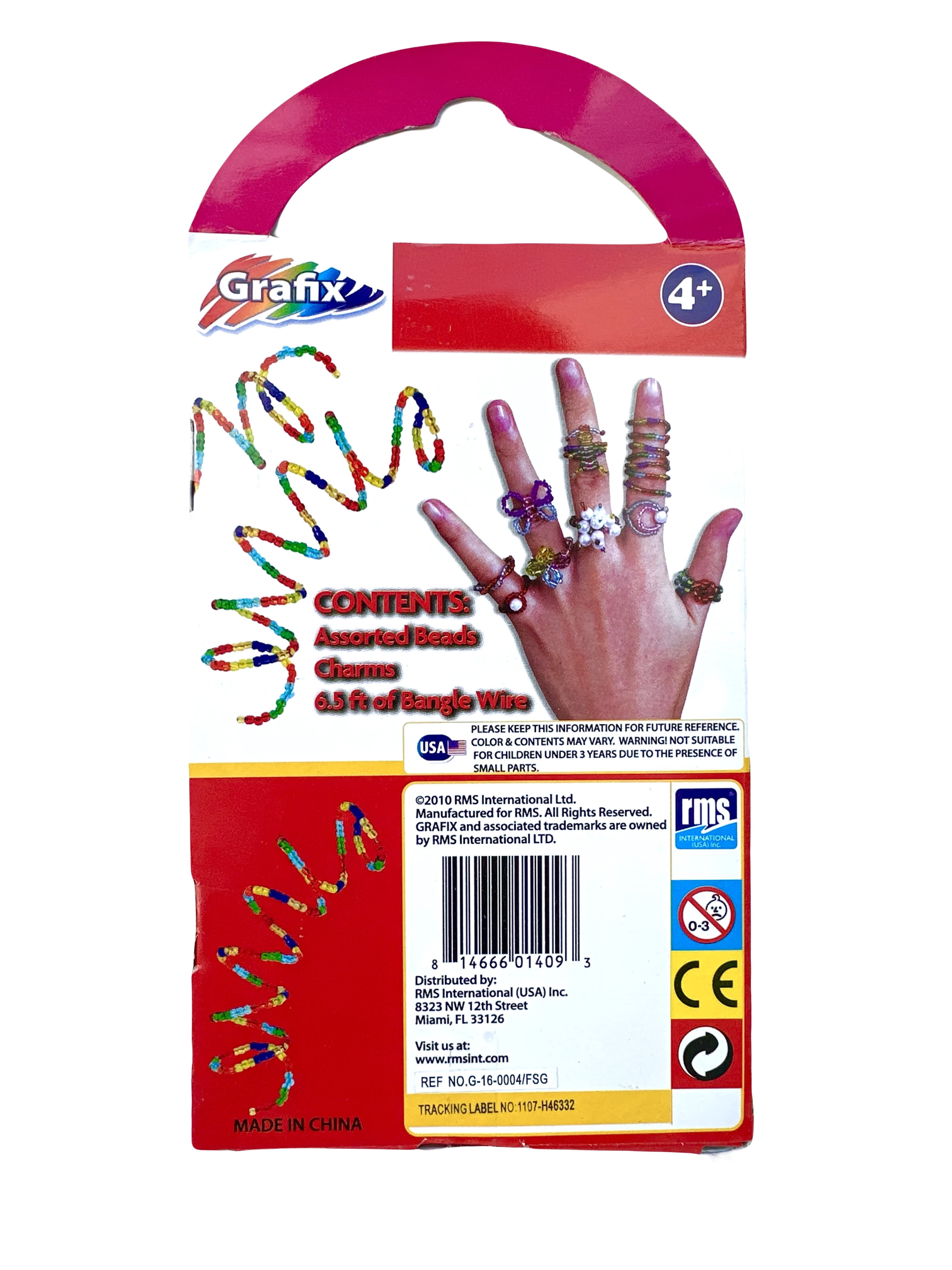 Make Your Own Beading Rings Craft Kit - Walmart.com