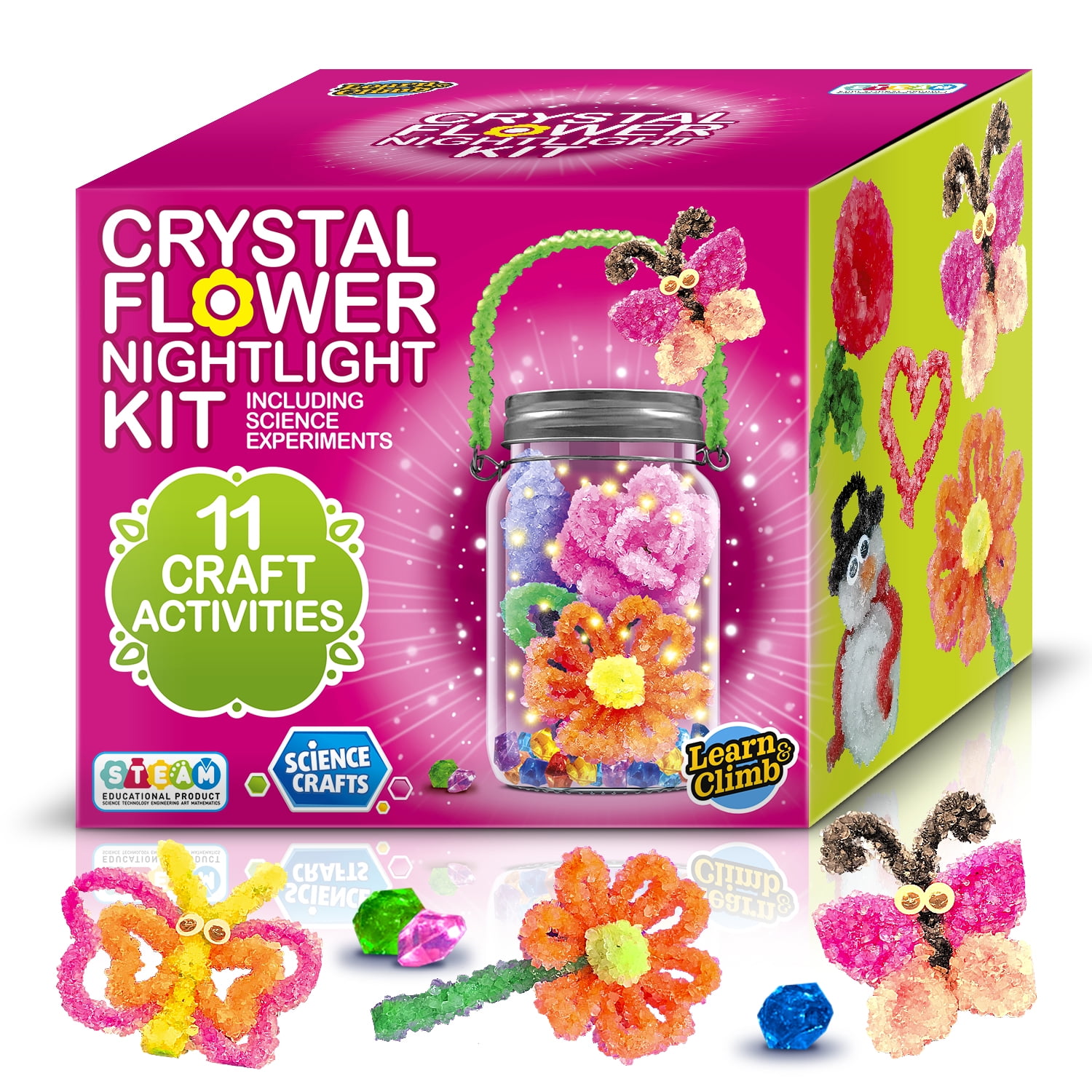Crystal Craft Kit DIY, Craft Kit with Crystals, Crystals Date Night Bo –  UniverseDelights