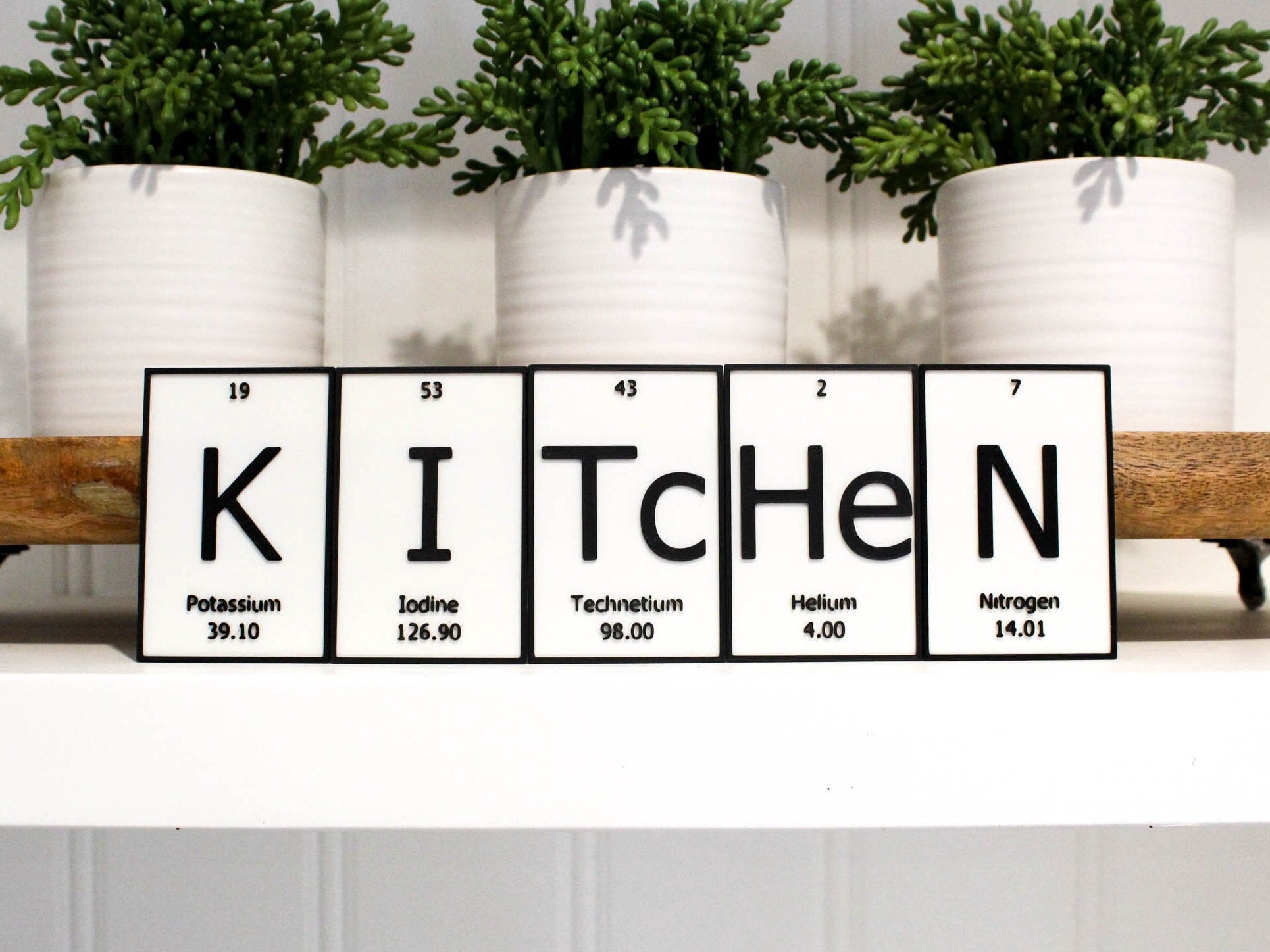 Make Your Own Custom Signs From The Periodic Table Of Elements ...
