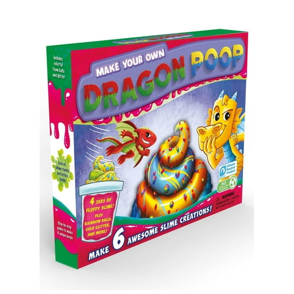 Make Your Own Dragon Poop: Craft Box Set for Kids, (Paperback)