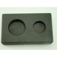 thumbnail image 1 of Make Your Own Gold Bars 2 & 5 Round Mold 2 oz & 5 oz Round Gold Bar High Density Graphite Mold Combo Loaf Silver, 1 of 1