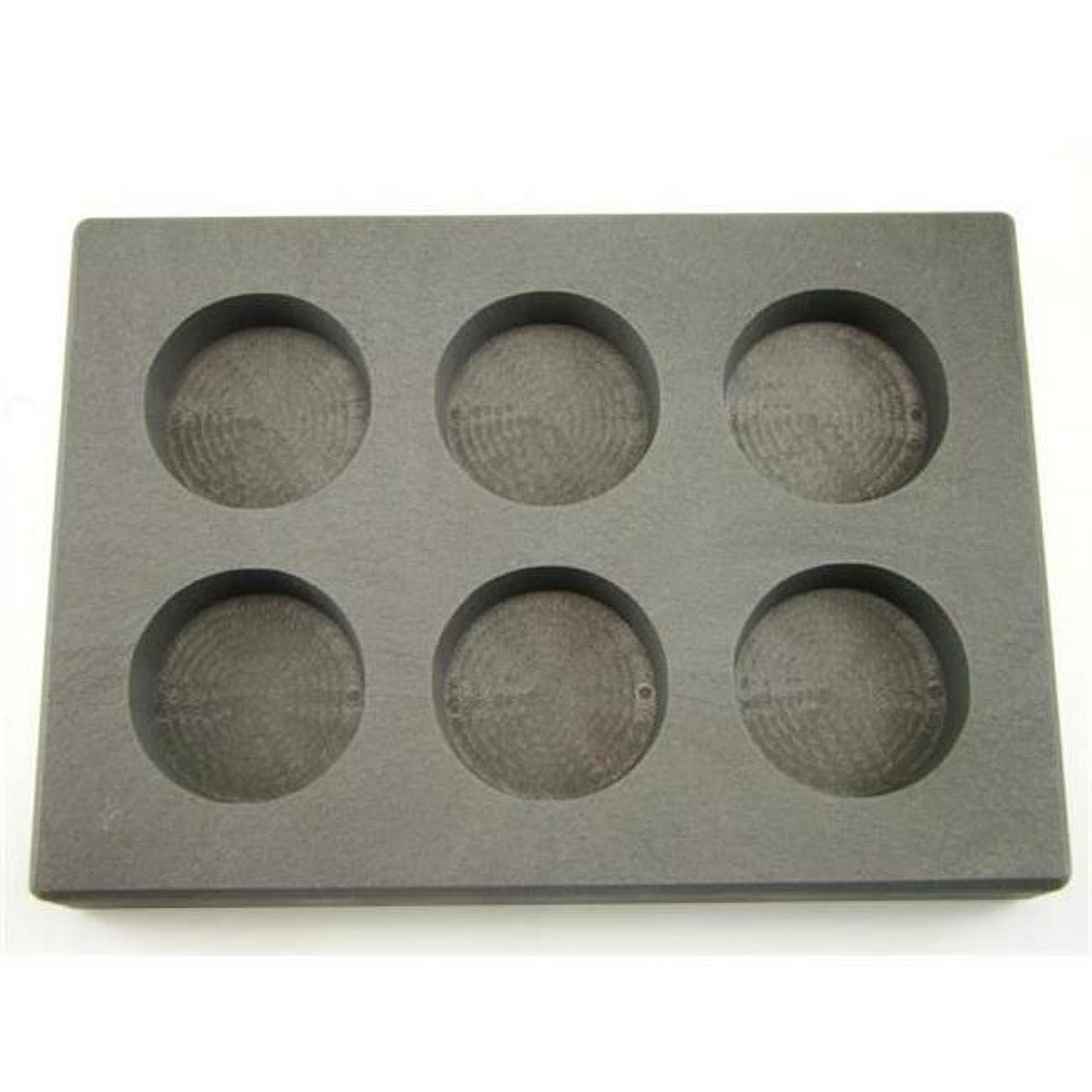 Make Your Own Gold Bars 5 oz X 6 Round Mold 5 oz x 6 Round Gold Bar