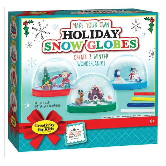 Make Your Own Holiday Snow Globes