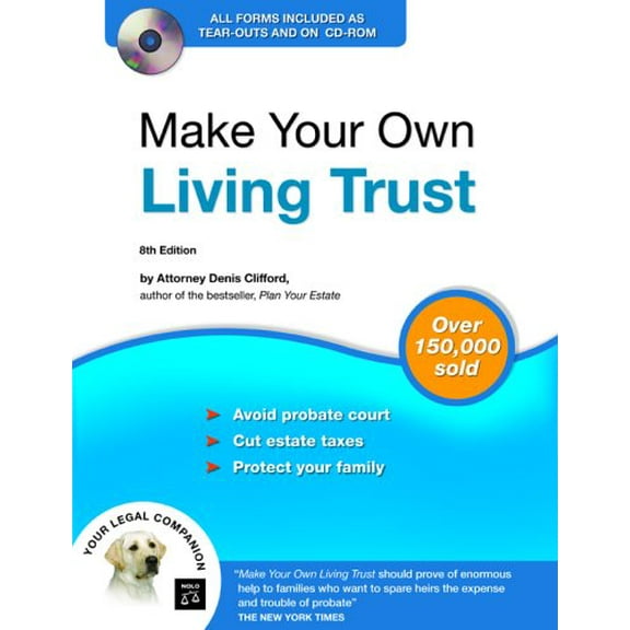 Pre-Owned Make Your Own Living Trust (Book & CD-ROM) (Paperback) 1413305695 9781413305692