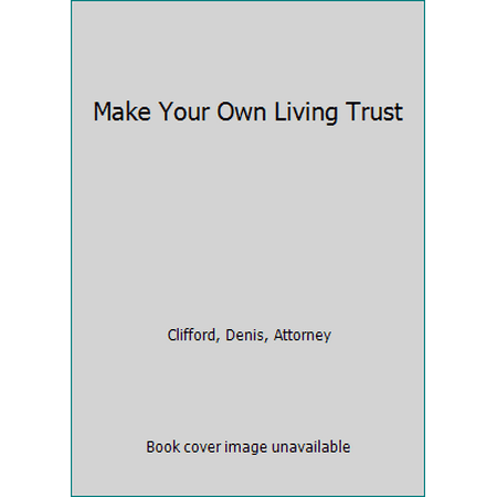 Pre-Owned Make Your Own Living Trust (Paperback) 0873371941 9780873371940