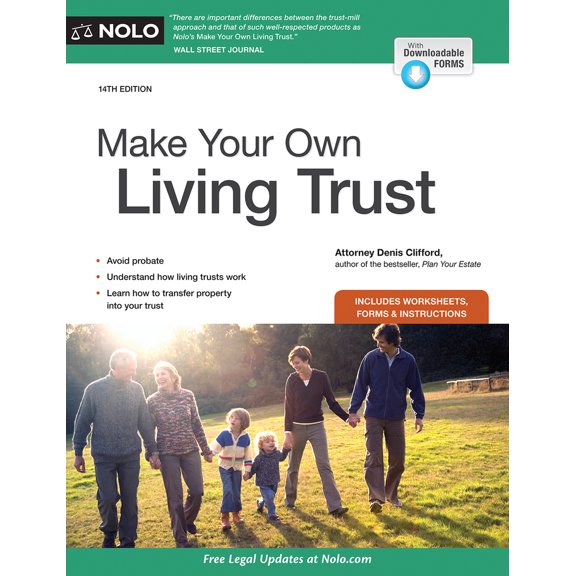 Pre-Owned Make Your Own Living Trust (Paperback) 1413326013 9781413326017