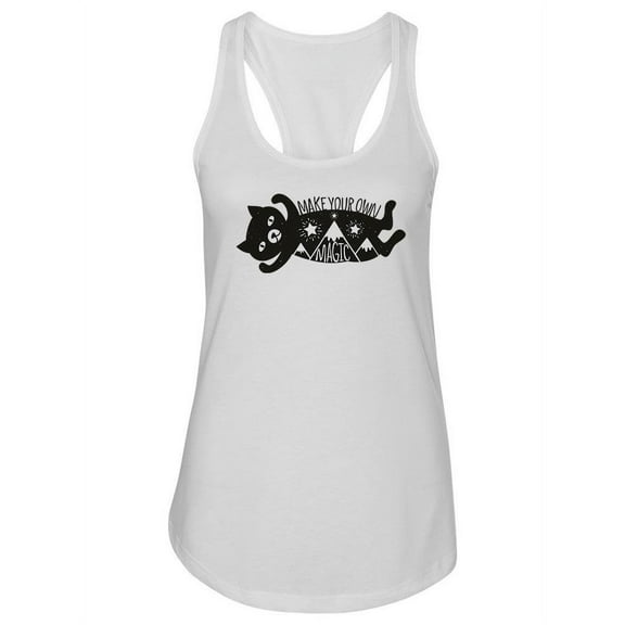Make Your Own Magic Design Tank Women -Image by Shutterstock, Female Small