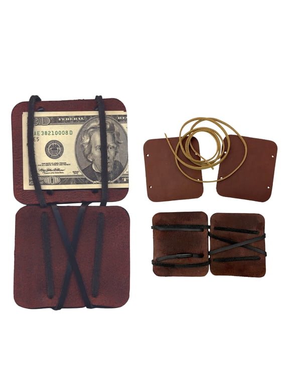 Make Your Own Magic Leather Wallet - DIY Mystery Leather Wallet Kit