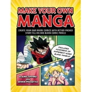 Collectible Make Your Own Manga Create Your Own Anime Comics with Action-Packed Story Fill-Ins and Blank Comic Panels Paperback