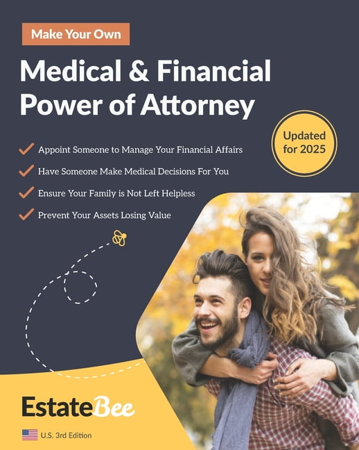 Updated 2025 U.S. Edition Make Your Own Medical & Financial Power of ...