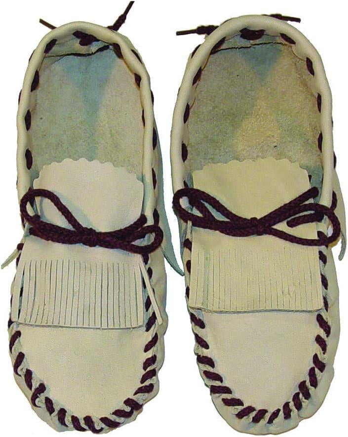 Make Your Own Moccasins - DIY Leather Moccasin Craft Project - Handmade ...