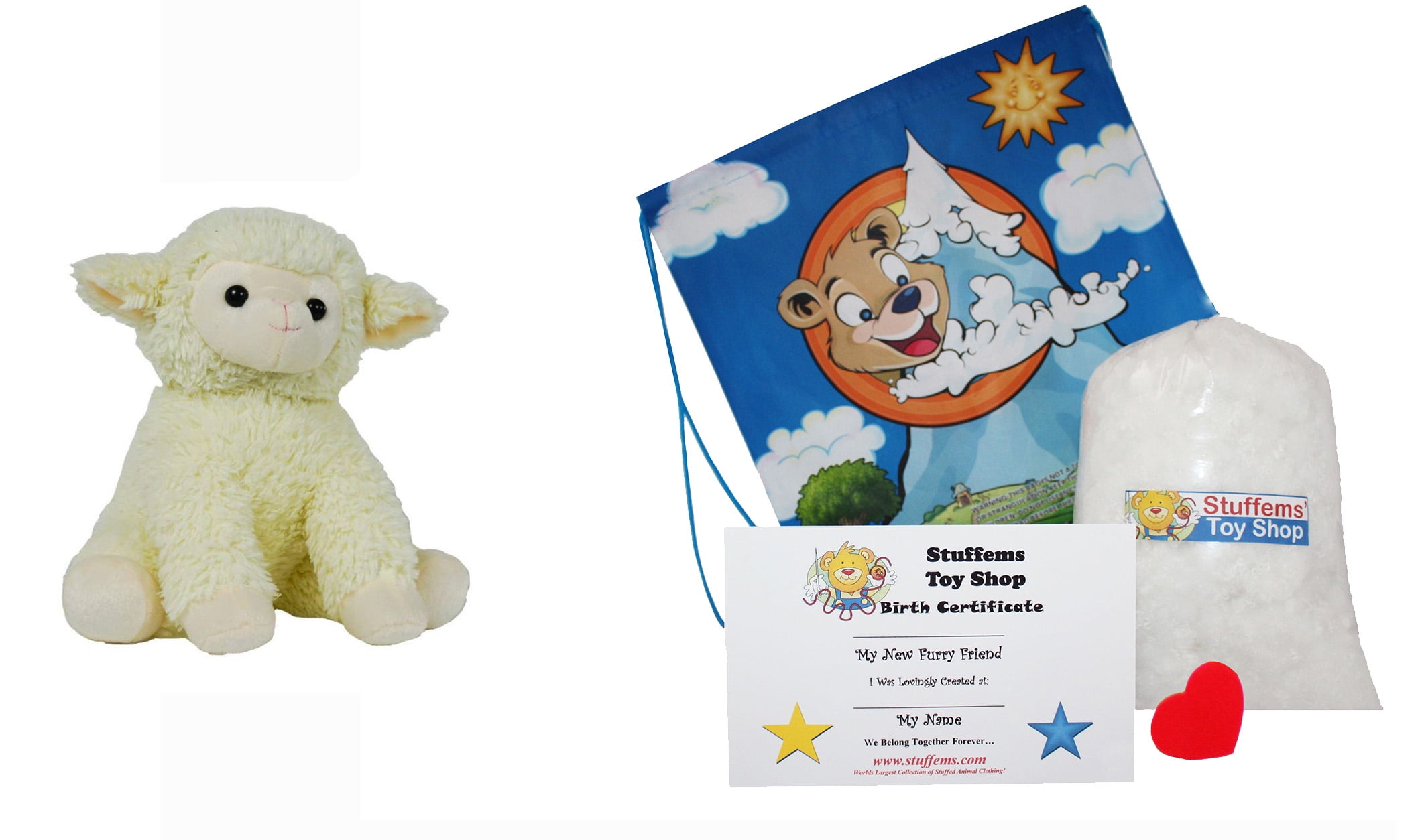 No sew stuffed clearance animal kit