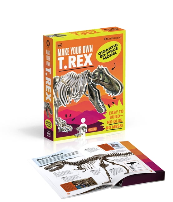 Rex Making DK Make Your Own Make Your Own T. Rex: Easy to Build - No Glue, No Mess ...