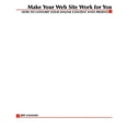 thumbnail image 1 of Pre-Owned Make Your Website Work for You: How to Convert Online Content Into Profits (CommerceNet Press S.) Paperback, 1 of 1