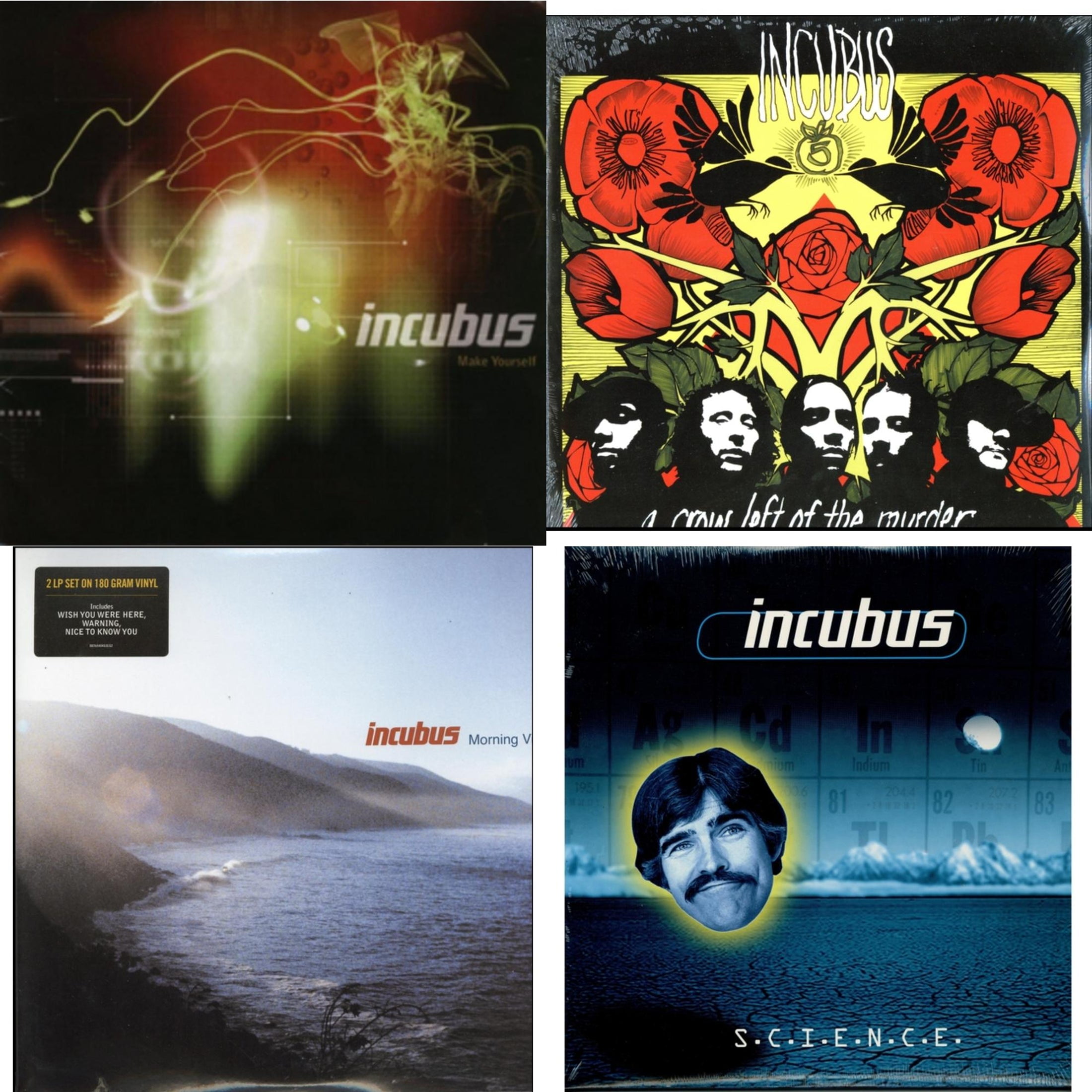 Make Yourself (180G) & Crow Left Of The Murder (2LP/180G) & Morning View (2LP/180G) & S.C.I.E.N.C.E. (180G)