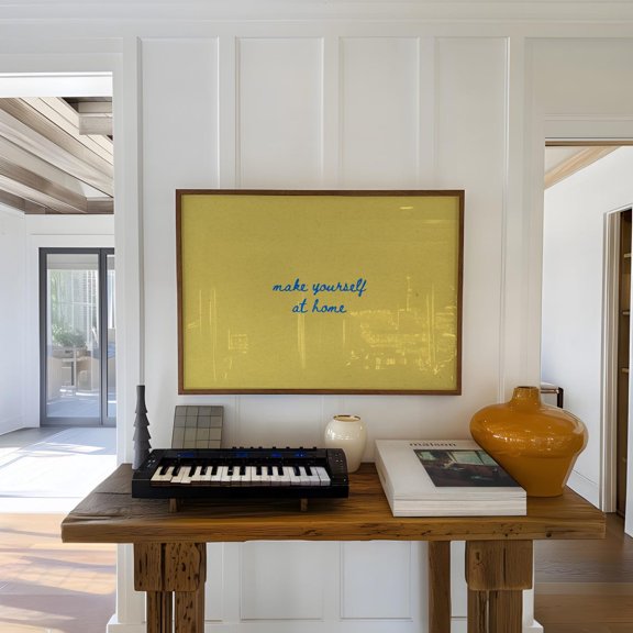 Make Yourself At Home Retro Mid Century Decor Wall Art