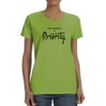 thumbnail image 1 of Make Yourself Priority T-Shirt Women -Image by Shutterstock, Female 3X-Large, 1 of 4