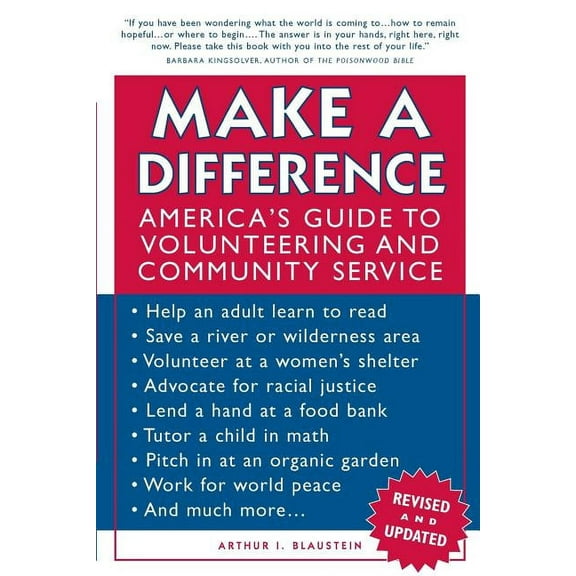 Make a Difference: America's Guide to Volunteering and Community Service (Paperback)