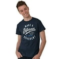 thumbnail image 1 of Make a Difference Autism Awareness Plus Size Crewneck Graphic Tee Shirt Brisco Brands 3X, 1 of 3