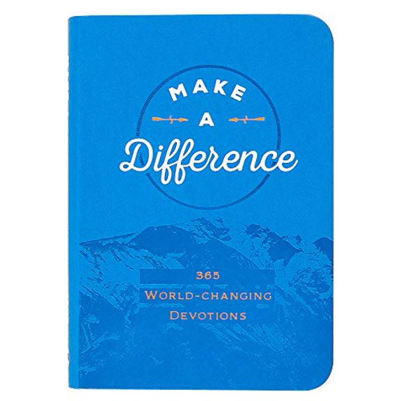 Pre-Owned Make a Difference (Faux leather gift edition): 365 World-Changing Devotions Paperback
