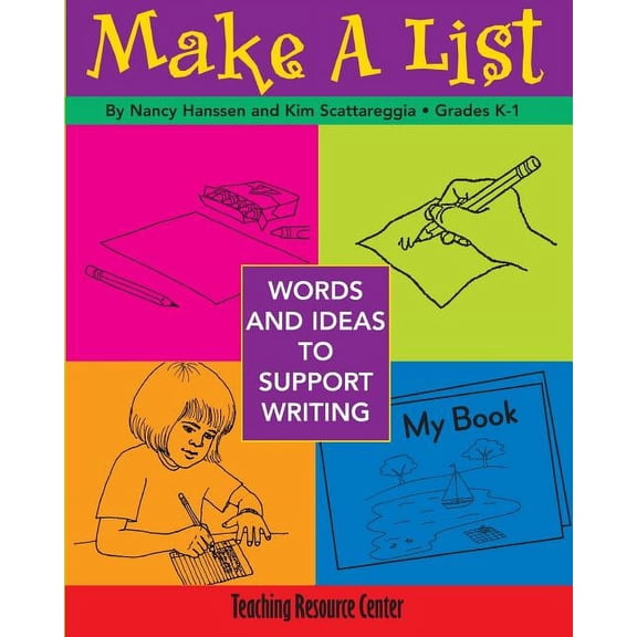Make A List: Words & Ideas To Support Writing, (Paperback)