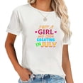 thumbnail image 1 of Make a Statement with Printed Women's Tee, 1 of 3