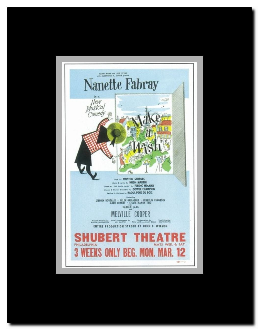Make a Wish (Broadway) Framed Movie Poster