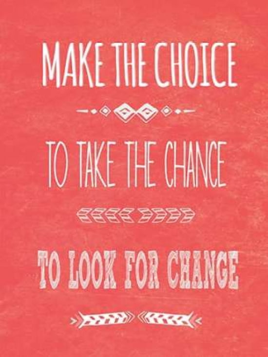 Make the Choice Canvas Art - SD Graphics Studio (18X24)