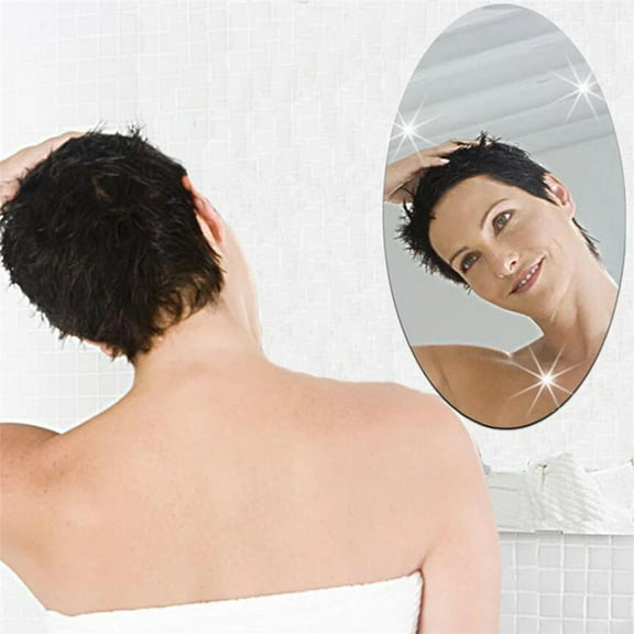 Make up - Oval Wall Stickers Set for Bathroom Living Room Home Gym Door