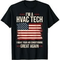 thumbnail image 1 of Make your Air Conditioning Great Again Funny HVAC Tech T-Shirt, 1 of 4
