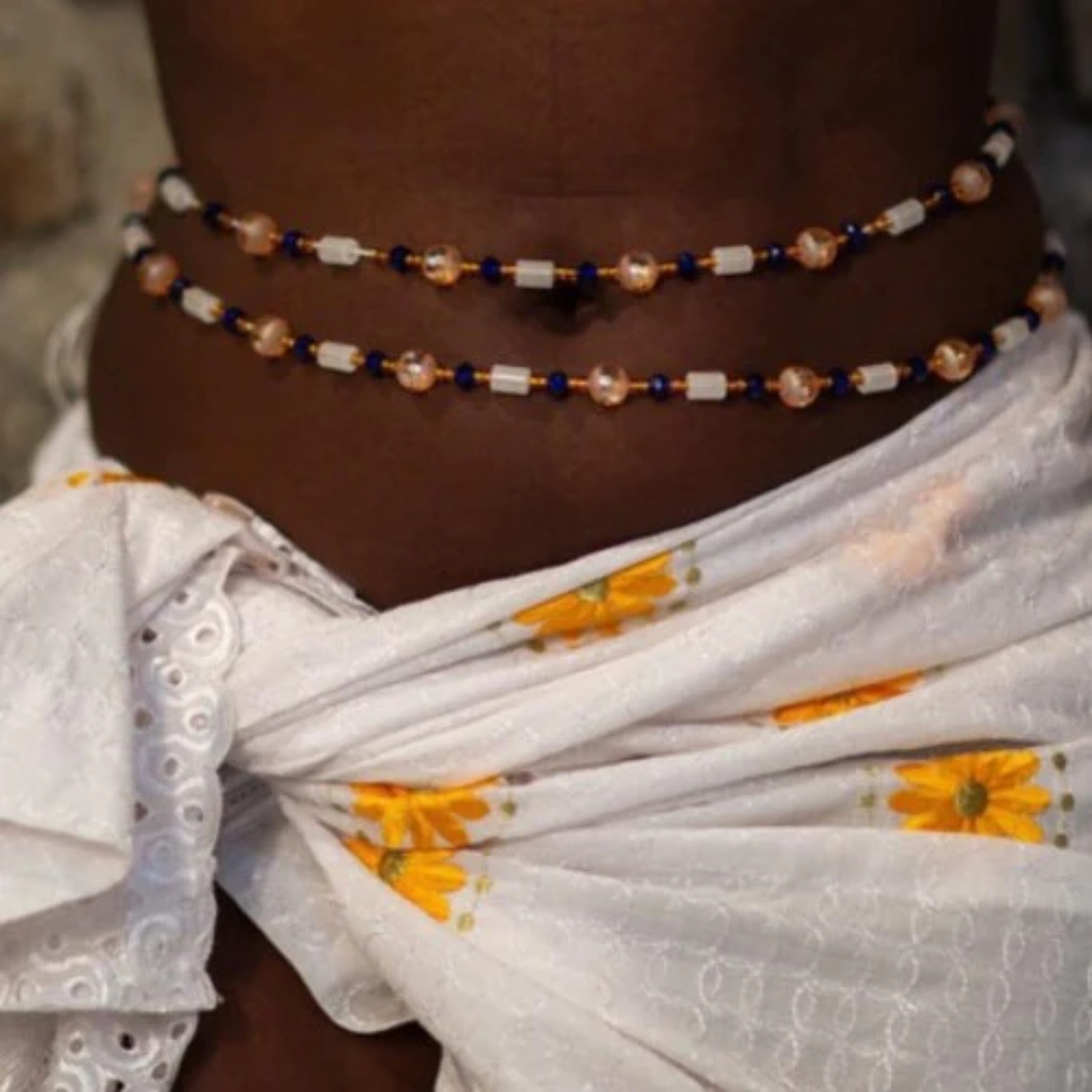 Make your own waist beads Girlfriends time