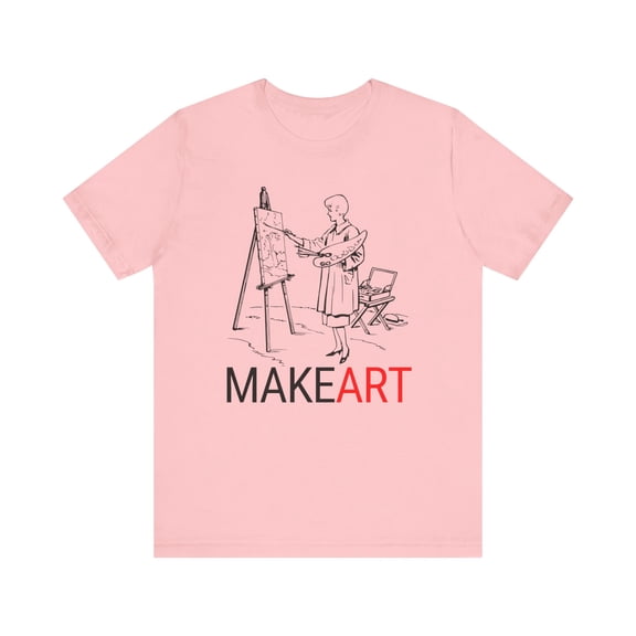 MakeArt (Unisex Jersey Short Sleeve T-shirt) - Cre8ta
