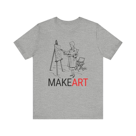 MakeArt (Unisex Jersey Short Sleeve T-shirt) - Cre8ta