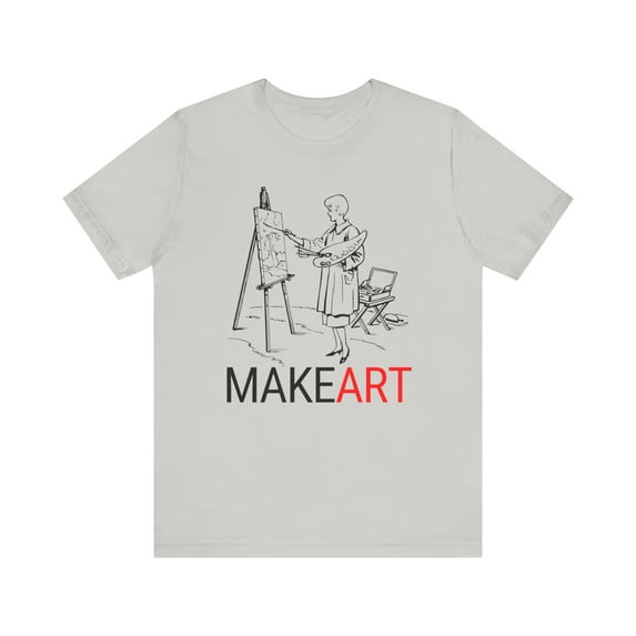 MakeArt (Unisex Jersey Short Sleeve T-shirt) - Cre8ta
