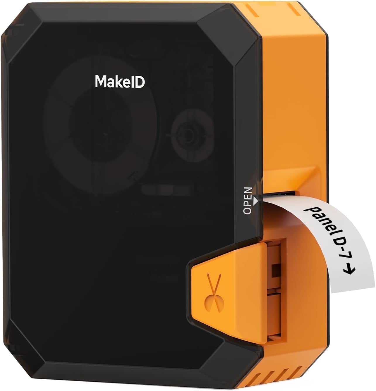 MakeID P31 Industrial Thermal Transfer Label Printer, Portable Bluetooth Labeler with Wire and Cable Labeling Machine