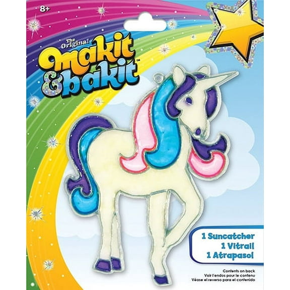 Makeit Bakeit Suncatcher Glitter Unicorn