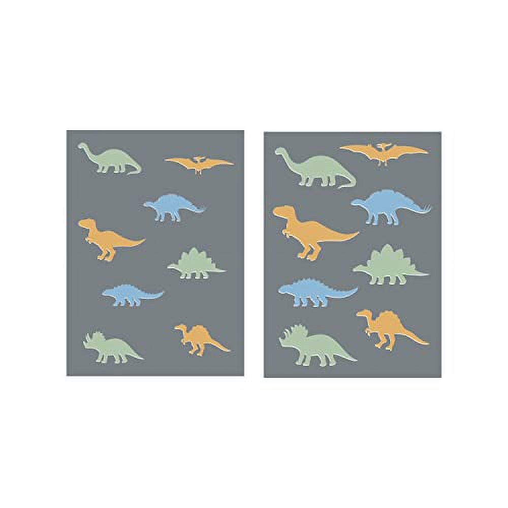 Dinosaur Stencils Large 18 X 13 (Two Pack) - Makely