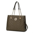 thumbnail image 1 of Makenna Vegan Leather Women's Shoulder Handbag, 1 of 1