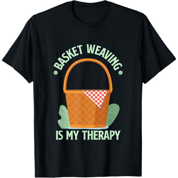 Maker Basketweaver Basket Weaving Basketmaker T-Shirt