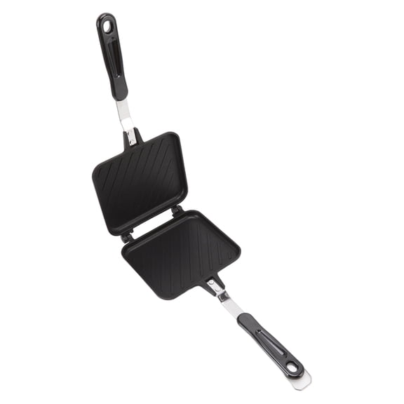 Maker, Detachable NonStick Double Side Heating Pan Hot Maker Pan Stovetop Toasted Maker Aluminum Pan for Home Kitchen