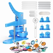 Maker Machine Multiple Sizes, Button Maker Machine ,25,32,58mm Mold DIY Badge Pin Maker Machine Kit With 400pcs Badge Button Components Parts/Pic/Circle Cutter ,Easy to Use