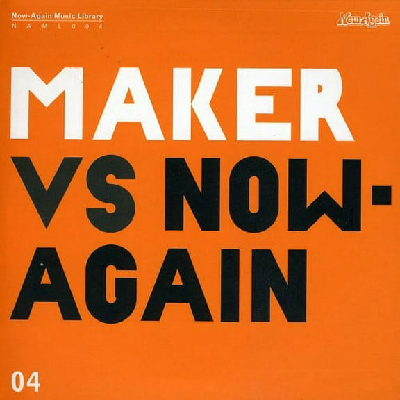 Maker - Maker Vs. Now Again - Rap / Hip-Hop - CD