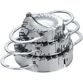 thumbnail image 1 of Maker Set, 3 Pack Stainless Steel Pierogi Dumpling Maker Wrapper Pastry Dough Press Pie Empanada Press Mould Pastry Crimpers, Pelmeni Dumplings, 1 of 5