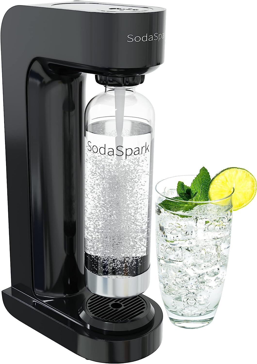 Maker With BPA Free Bottle CO2 Powered Fizz Control Sparkling Water
