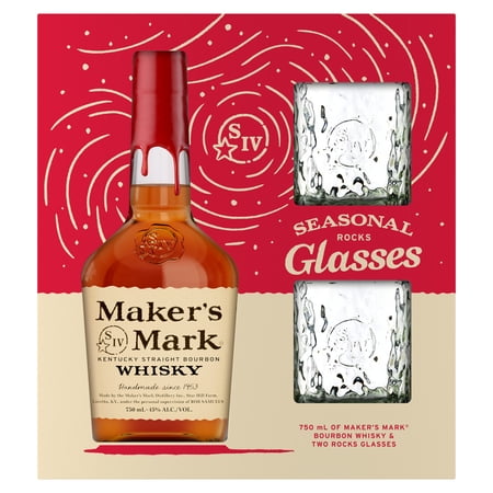 Maker's Mark Straight Bourbon, 750 ml Bottle, 45% ABV