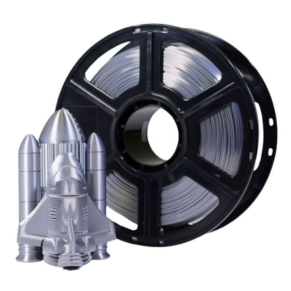 MakerBot 375-0084A Metallic Color Series 1.75mm PLA Filament for Sketch and Sketch Large Printers (Shimmering Silver, 2.2 Lb)