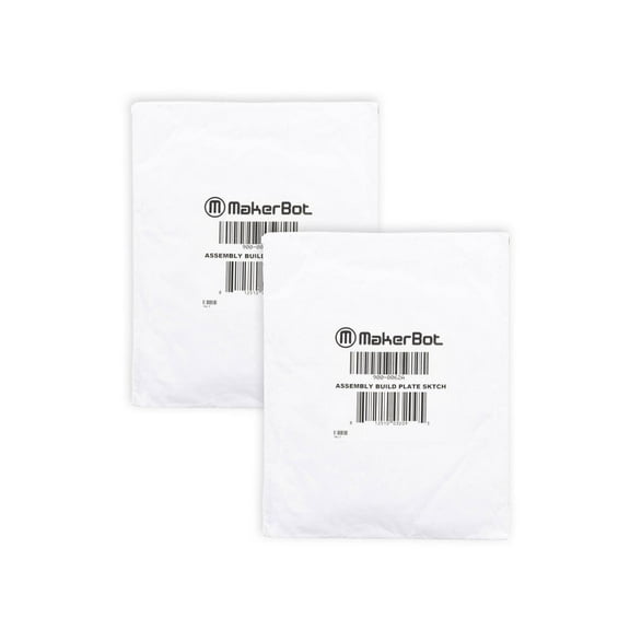 MakerBot 3D Printer Build Plate 2 pack 9000062A
