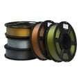thumbnail image 1 of MakerBot 900-0149A Sketch 5 PLA 1.75mm Metallic Filament for 3D Printing Projects (5-Pack), 1 of 1