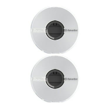 MakerBot PLA Filament Spool for Method 3D Printer (True White, 1.65lb, 2-Pack)