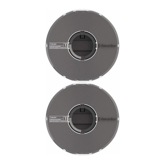 MakerBot Tough Precision Filament Spool for Method 3D (Slate Gray, 1.65lb, 2-Pk)